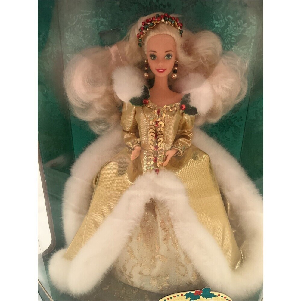 Happy Holidays 1994 Barbie Doll, Vintage, Unopened - Picture 9 of 16